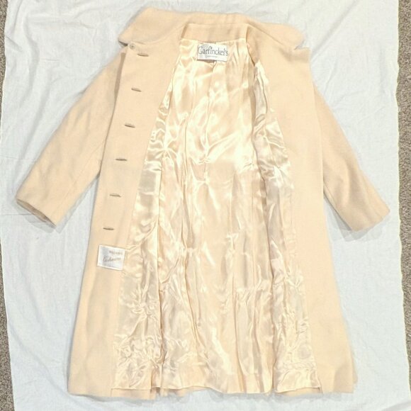 Vintage Garfinckel's Regency Cashmere Coat SZ M - Picture 3 of 6